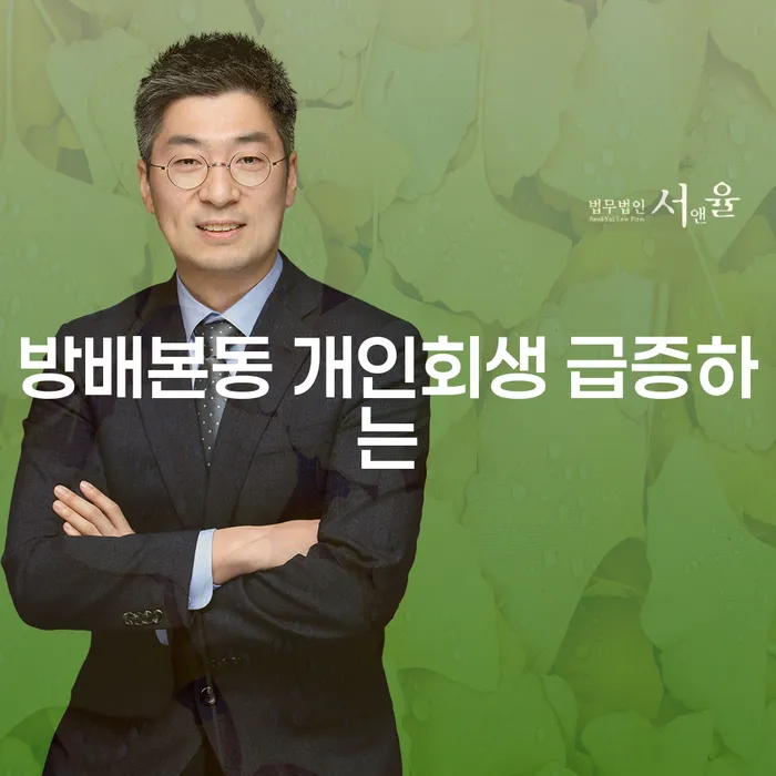방배본동 개인회생 급증하는