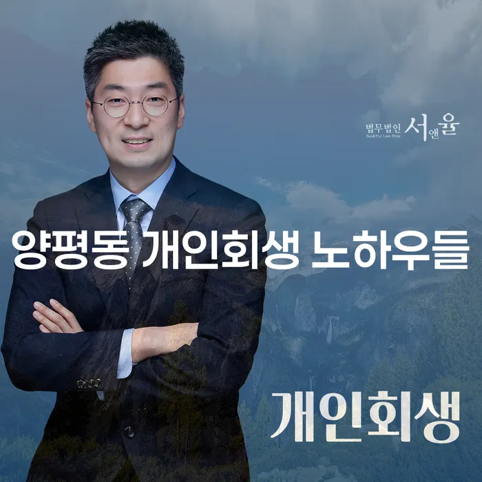 양평동 개인회생 노하우들